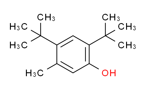 CAS No. 497-39-2, 4,6-Di-tert-butyl-m-cresol