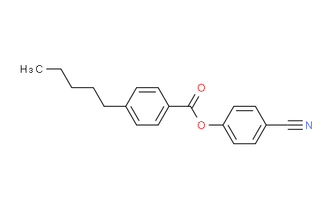 CAS No. 49763-64-6, 4-Cyanophenyl 4-pentylbenzoate