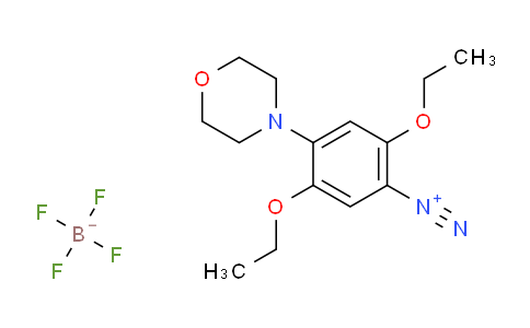CAS No. 4979-72-0, 2,5-diethoxy-4-morpholinobenzenediazonium tetrafluoroborate