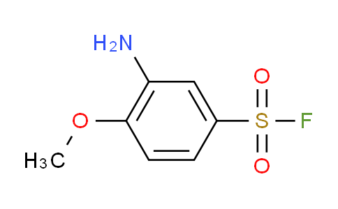 CAS No. 498-74-8, 3-Amino-4-methoxybenzene-1-sulfonyl fluoride