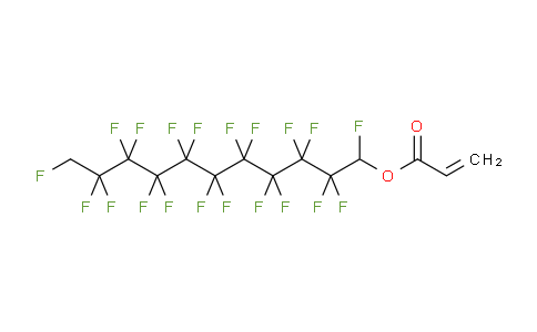 CAS No. 4998-38-3, 2-propenoic acid 1,2,2,3,3,4,4,5,5,6,6,7,7,8,8,9,9,10,10,11-eicosafluoroundecyl ester