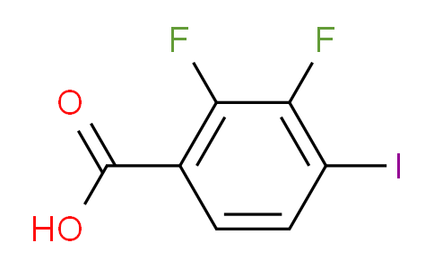 CAS No. 501433-05-2, 2,3-difluoro-4-iodobenzoic acid