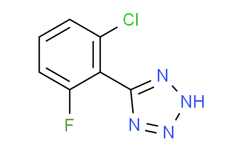 CAS No. 503293-47-8, 5-(2-Chloro-6-fluorophenyl)-2H-tetrazole