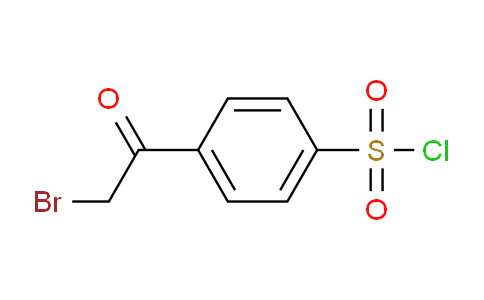 CAS No. 5038-59-5, 4-(2-Bromoacetyl)benzene-1-sulfonyl chloride