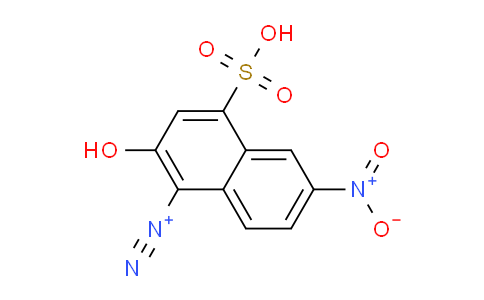 CAS No. 50412-00-5, 2-Hydroxy-6-nitro-4-sulfonaphthalene-1-diazonium