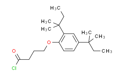 CAS No. 50772-29-7, 4-[2,4-bis(1,1-dimethylpropyl)phenoxy]butyryl chloride