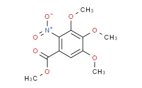 CAS No. 5081-42-5, Methyl 2-nitro-3,4,5-trimethoxybenzoate