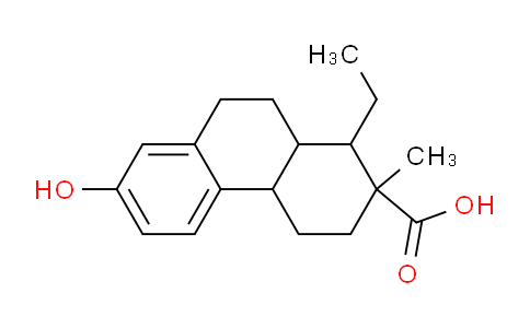 CAS No. 5089-72-5, 1-ethyl-7-hydroxy-2-methyl-3,4,4a,9,10,10a-hexahydro-1H-phenanthrene-2-carboxylic acid