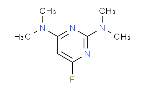 CAS No. 51421-98-8, 2,4-Bis(dimethylamino)-6-fluoropyrimidine