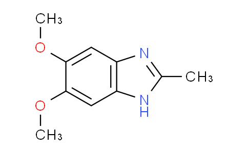 CAS No. 51437-32-2, 5,6-Dimethoxy-2-methyl-1H-benzo[d]imidazole