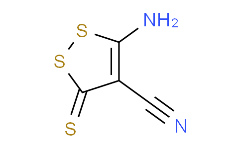 CAS No. 5147-74-0, 5-Amino-3-thioxo-3H-1,2-dithiole-4-carbonitrile