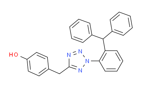 CAS No. 51517-88-5, 4-[[2-[2-(diphenylmethyl)phenyl]-5-tetrazolyl]methyl]phenol