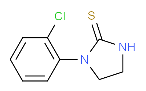 CAS No. 51581-47-6, 1-(2-chlorophenyl)-2-imidazolidinethione