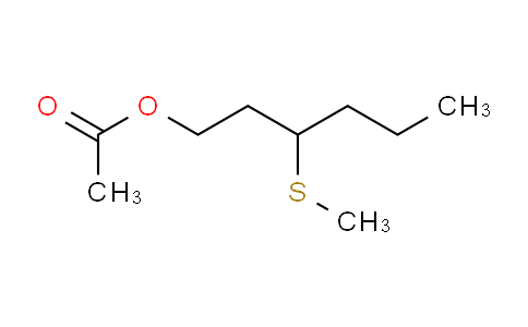 CAS No. 51755-85-2, 3-Methylsulfanylhexyl acetate