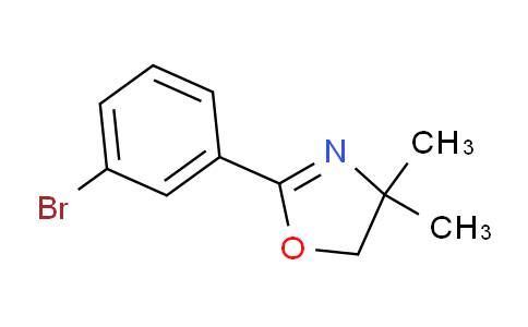 CAS No. 51849-84-4, 2-(3-Bromophenyl)-4,4-dimethyl-4,5-dihydrooxazole