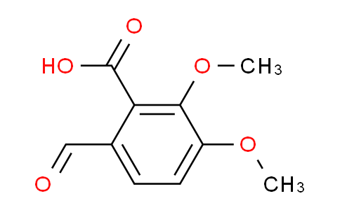 CAS No. 519-05-1, 6-Formyl-2,3-dimethoxybenzoic acid