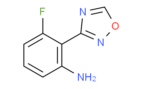 CAS No. 519056-63-4, 3-fluoro-2-(1,2,4-oxadiazol-3-yl)aniline