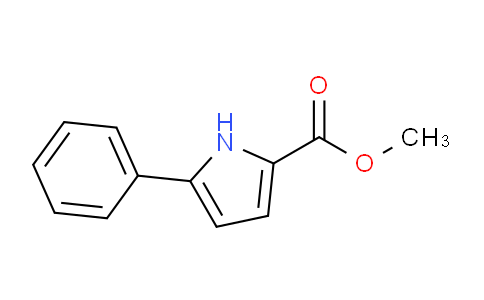 CAS No. 52179-72-3, Methyl 5-phenyl-1H-pyrrole-2-carboxylate