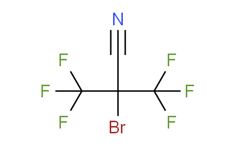 CAS No. 52198-56-8, 2-bromo-3,3,3-trifluoro-2-(trifluoromethyl)propanenitrile