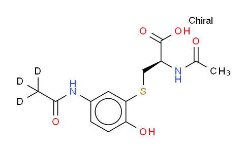 CAS No. 52372-86-8, 3-(N-Acetyl-L-cystein-S-yl) Acetaminophen Sodium Salt