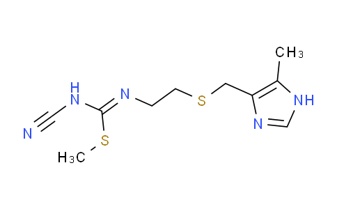 DY796049 | 52378-40-2 | N-Cyano-N'-2-[(5-methyl-1H-imidazol-4-yl)methylthio]ethyl-S-methylisothiourea