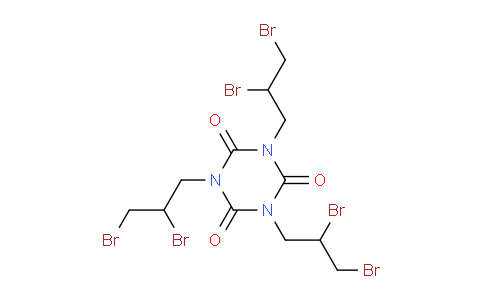 CAS No. 52434-90-9, 1,3,5-Tris(2,3-dibromopropyl)-1,3,5-triazinane-2,4,6-trione
