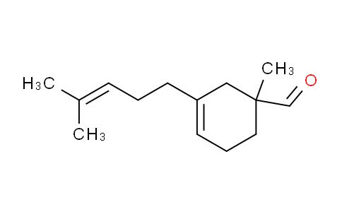 CAS No. 52474-60-9, 1-methyl-3-(4-methylpent-3-enyl)-1-cyclohex-3-enecarboxaldehyde