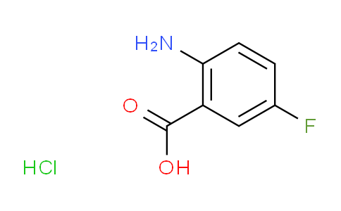 CAS No. 52548-62-6, 2-amino-5-fluorobenzoic acid hydrochloride