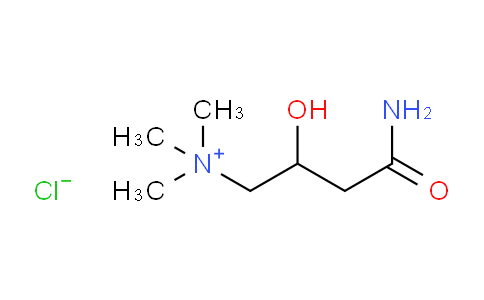 CAS No. 5261-99-4, 4-Amino-2-hydroxy-N,N,N-trimethyl-4-oxo-1-butanaminium chloride