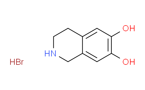 CAS No. 52768-23-7, 1,2,3,4-Tetrahydroisoquinoline-6,7-diol hydrobromide