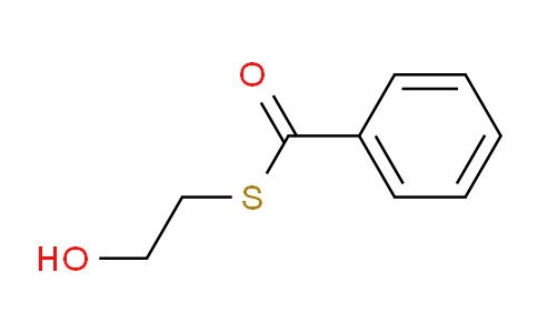 CAS No. 52772-11-9, Benzenecarbothioic acid S-(2-hydroxyethyl) ester