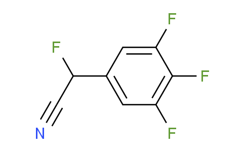 CAS No. 53001-74-4, 2-fluoro-2-(3,4,5-trifluorophenyl)acetonitrile