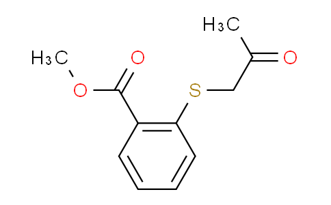 CAS No. 53278-21-0, 2-(2-oxopropylthio)benzoic acid methyl ester