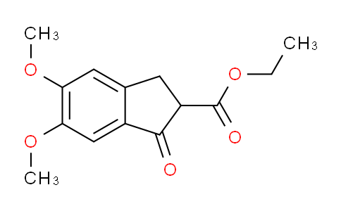 CAS No. 53295-44-6, Ethyl 5,6-dimethoxy-1-oxo-2,3-dihydro-1H-indene-2-carboxylate