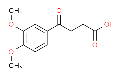 CAS No. 5333-34-6, 4-(3,4-Dimethoxyphenyl)-4-oxobutanoic acid