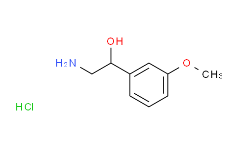 CAS No. 53517-14-9, 2-Amino-1-(3-methoxyphenyl)ethan-1-ol hydrochloride