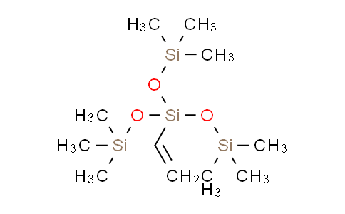 CAS No. 5356-84-3, 1,1,1,5,5,5-Hexamethyl-3-((trimethylsilyl)oxy)-3-vinyltrisiloxane