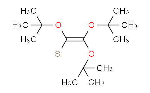 CAS No. 5356-88-7, 1,2,2-tris[(2-methylpropan-2-yl)oxy]ethenylsilicon