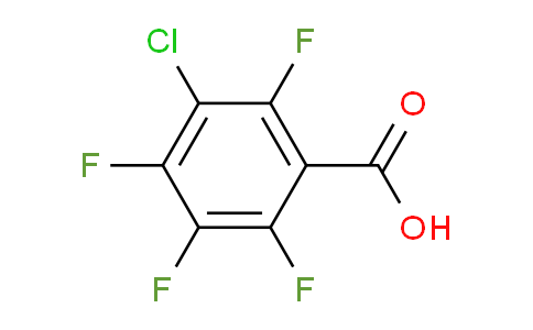 CAS No. 5360-81-6, 3-chloro-2,4,5,6-tetrafluorobenzoic acid