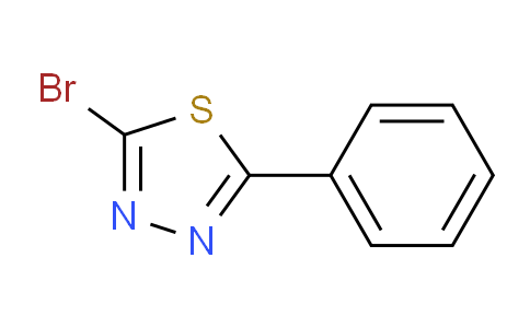 CAS No. 53645-95-7, 2-bromo-5-phenyl-1,3,4-thiadiazole