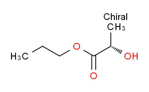 CAS No. 53651-69-7, (2S)-2-hydroxypropanoic acid propyl ester