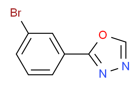 CAS No. 5378-34-7, 2-(3-Bromophenyl)-1,3,4-oxadiazole