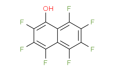 CAS No. 5386-30-1, 2,3,4,5,6,7,8-heptafluoro-1-naphthalenol
