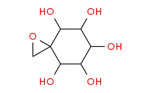 CAS No. 5396-24-7, 2-oxaspiro[2.5]octane-4,5,6,7,8-pentol