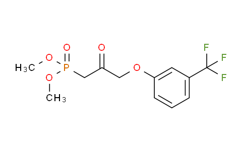CAS No. 54094-19-8, Dimethyl (2-oxo-3-(3-(trifluoromethyl)phenoxy)propyl)phosphonate