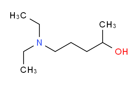 CAS No. 5412-69-1, 5-(Diethylamino)pentan-2-ol