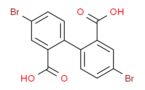 CAS No. 54389-67-2, 4,4'-Dibromo-[1,1'-biphenyl]-2,2'-dicarboxylic acid