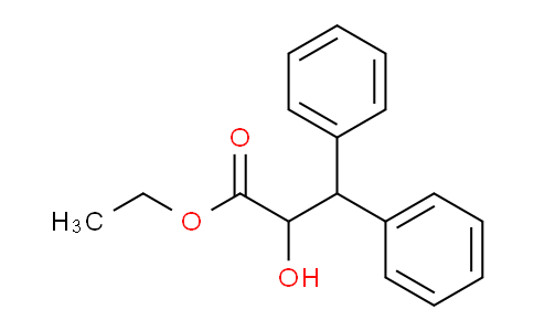 CAS No. 5449-42-3, Ethyl 2-hydroxy-3,3-diphenylpropanoate