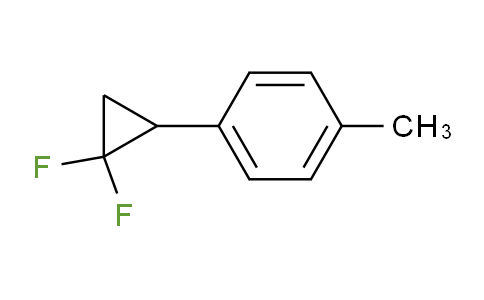 CAS No. 54672-44-5, 1-(2,2-difluorocyclopropyl)-4-methylbenzene