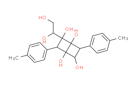 CAS No. 54686-97-4, 2-(1,2-Dihydroxyethyl)-3,6-bis(4-methylphenyl)bicyclo[2.2.0]hexane-1,2,4,5-tetrol